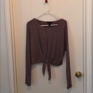 Long Sleeve Cropped Shirt